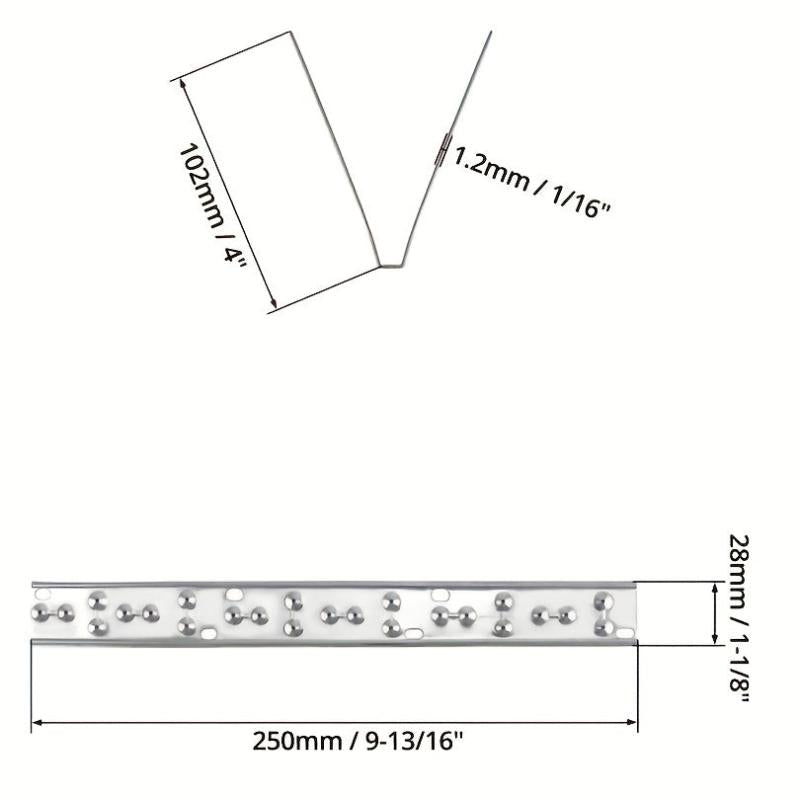 Stainless Steel Anti-Bird Base with 12 Needles - Crow and Woodpecker Deterrent