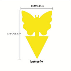 Double Sided Yellow Sticky Insect Board Fly Trap for Plants