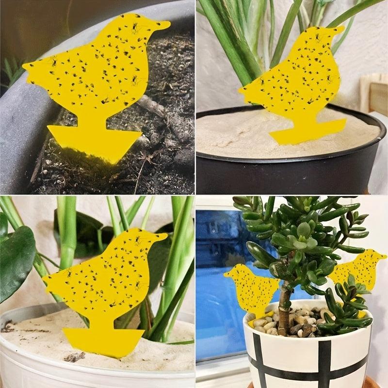 Double Sided Yellow Sticky Insect Board Fly Trap for Plants
