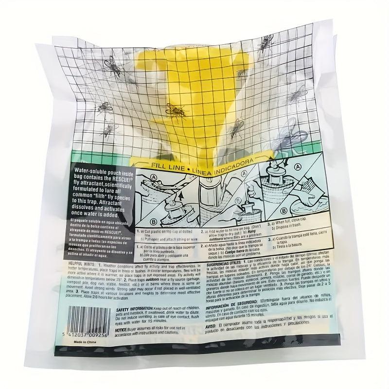 Disposable Fruit Fly Trap Non-toxic Fly Catcher Outdoor Insect Trap
