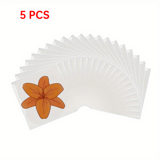 Flower Style Fly Catcher Window Fly Stickers