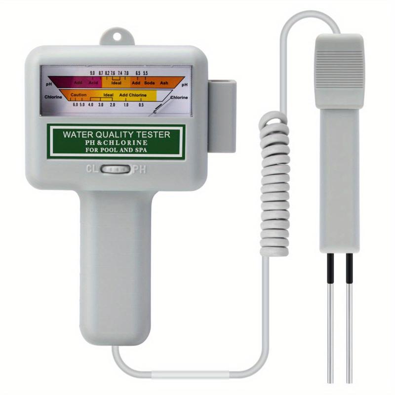 Handy Portable Swimming Pool pH Meter Water Monitor - Chlorine Tester
