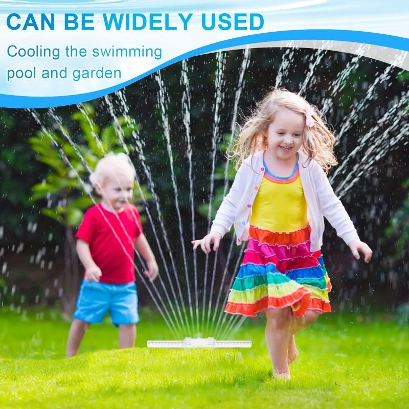 Pool Waterfall Fountain w/ 2 Adjustable Heads