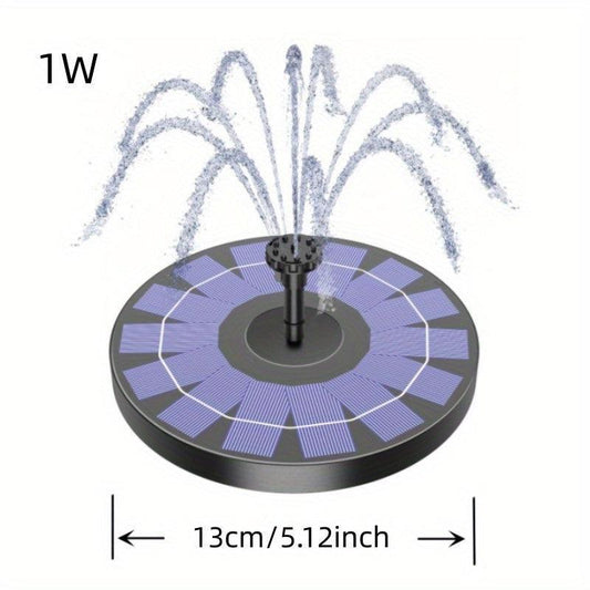 Solar Fountain Pump For Bird Bath Upgraded Solar Powered Fountain Pump
