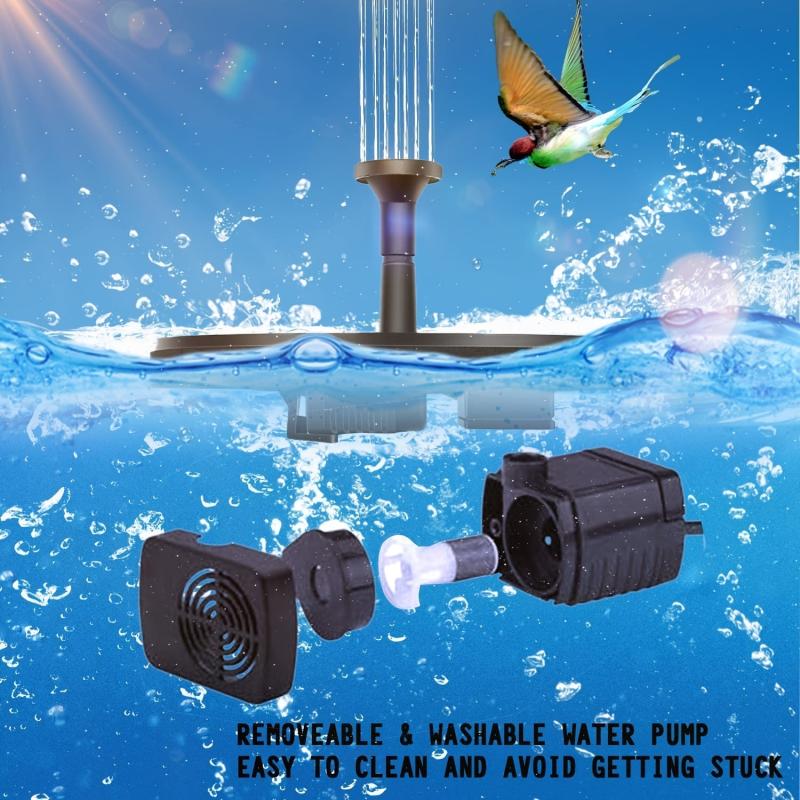 Solar Fountain Pump For Bird Bath Upgraded Solar Powered Fountain Pump