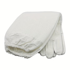 Thick Goatskin Beekeeping Gloves Long Ventilated Mesh