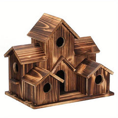 Wooden Bird Feeder Garden Decor Yard Farm Hummingbird Fall Decor