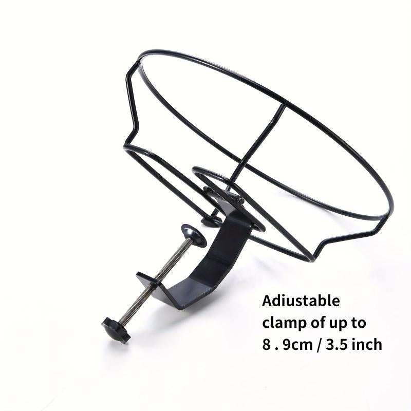 Deck Mounted Bird Bath Bowl Spa with Sturdy Steel Clamp