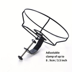 Deck Mounted Bird Bath Bowl Spa with Sturdy Steel Clamp