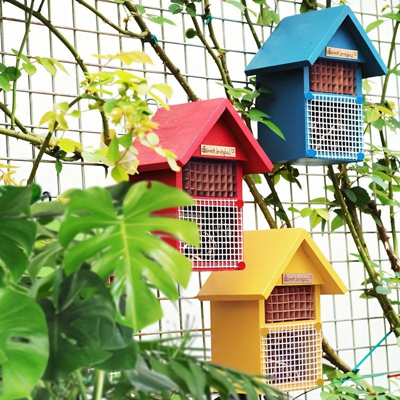 Classical Cedar Insect House For Back Yard Solid Wood Construction