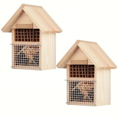 Classical Cedar Insect House For Back Yard Solid Wood Construction