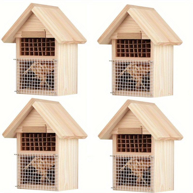 Classical Cedar Insect House For Back Yard Solid Wood Construction