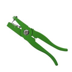 Livestock Ear Tag Pliers Universal Applicator Green