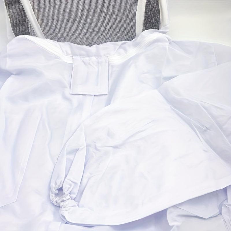 Professional Beekeeping Suit with Ventilated Veil Hood
