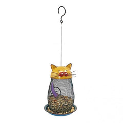 Solar-Powered Hanging Bird Feeder for Cats & Birds
