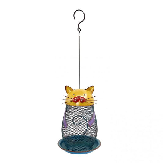 Solar-Powered Hanging Bird Feeder for Cats & Birds