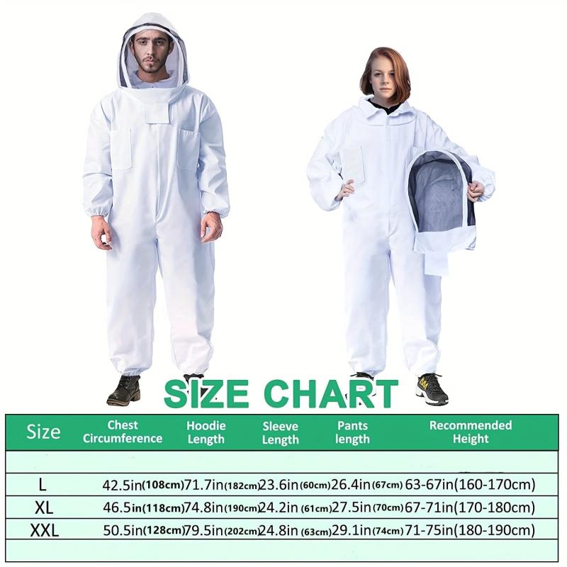 Professional Bee Suit For Men Women Beekeeping Suit