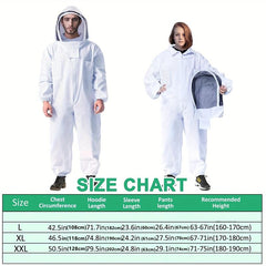 Professional Bee Suit For Men Women Beekeeping Suit