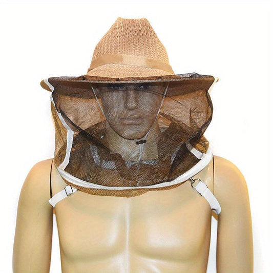 Beekeeping Veil Hat With Anti-bee Netting
