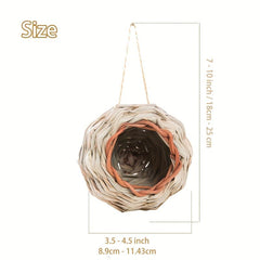4 Packs Hanging Ball Shape Wren Bird Houses