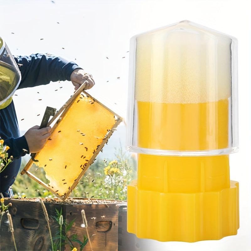 Bee King Mark Bottle Bee Catcher Yellow Plastic Mark Bottle