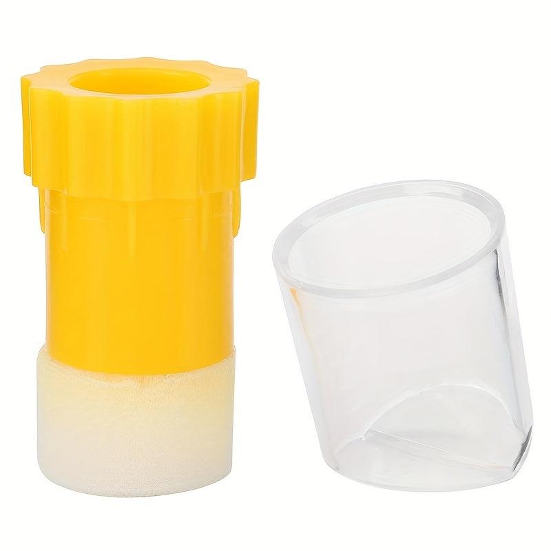 Bee King Mark Bottle Bee Catcher Yellow Plastic Mark Bottle
