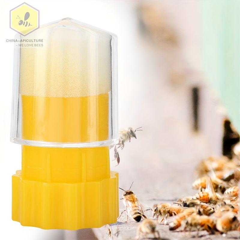 Bee King Mark Bottle Bee Catcher Yellow Plastic Mark Bottle