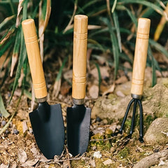 3pcs Plastic Garden Trowels Hand Shovels Ergonomic Handle
