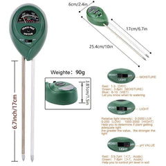 Discover Your Soil with 3-in-1 Tester Kit