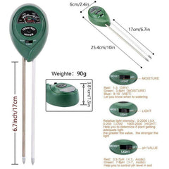 Discover Your Soil with 3-in-1 Tester Kit