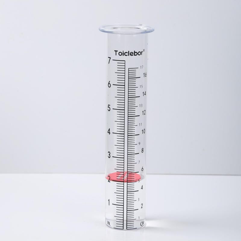 Rain Gauge Replacement Tube Plastic 17 Capacity