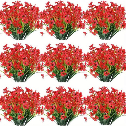 Artificial Flower Outdoor Simulation Plant Plastic Garden Decoration