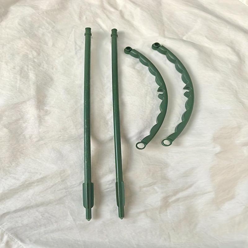 4pcs Plastic Plant Support Pile Frame Greenhouse Arrangement