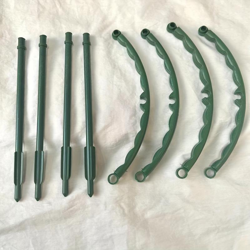 4pcs Plastic Plant Support Pile Frame Greenhouse Arrangement