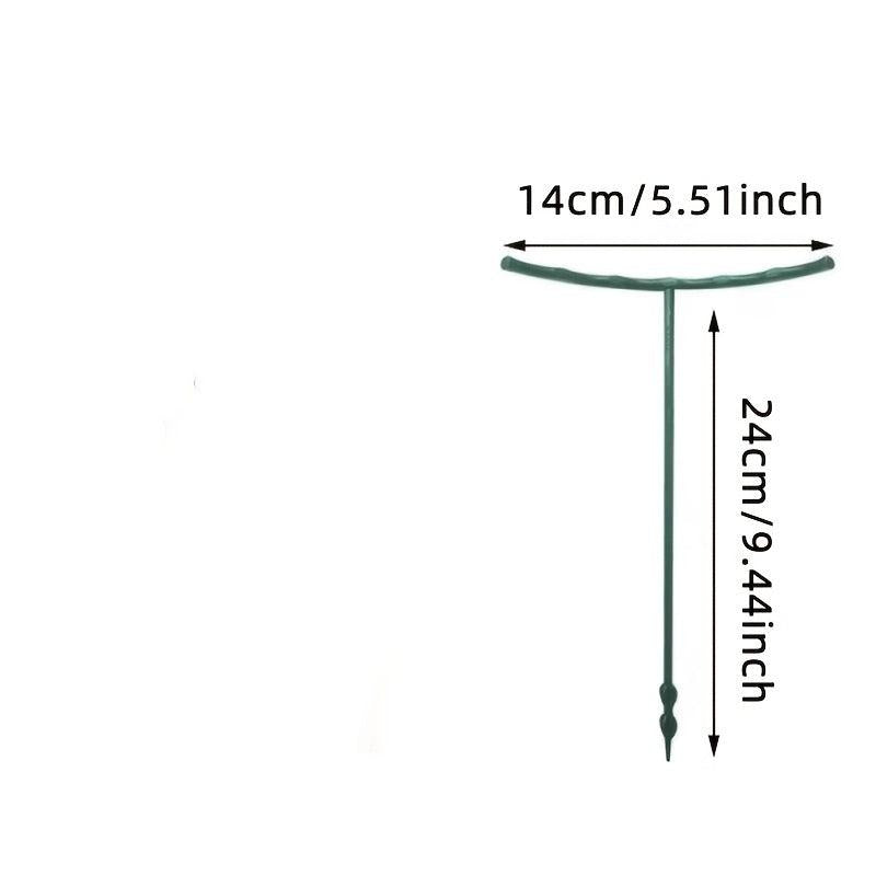 4pcs Plastic Plant Support Pile Frame Greenhouse Arrangement