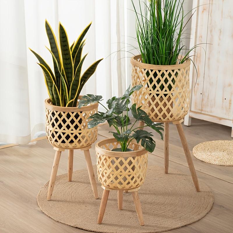 Nordic Style Flower Pots & Baskets for Elegant Living Room Decor