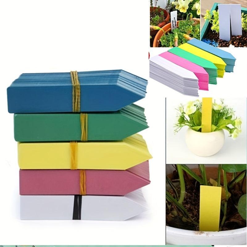 100pcs Reusable Waterproof Plant Flower Seed Labels Garden Tags
