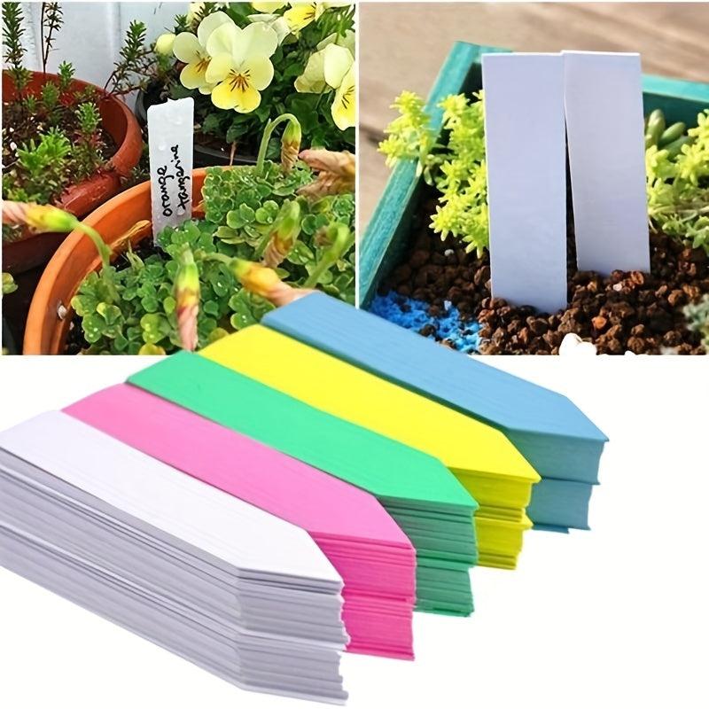 100pcs Reusable Waterproof Plant Flower Seed Labels Garden Tags