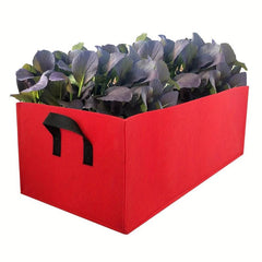 1pc Felt Grow Pots Rectangle Growing Pots Fabric Planting Bags