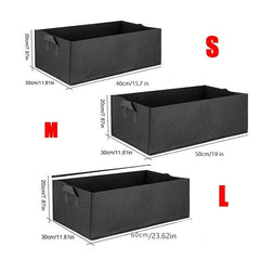 1pc Felt Grow Pots Rectangle Growing Pots Fabric Planting Bags