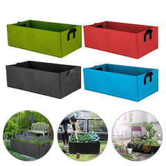 1pc Felt Grow Pots Rectangle Growing Pots Fabric Planting Bags