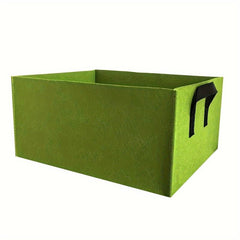 1pc Felt Grow Pots Rectangle Growing Pots Fabric Planting Bags