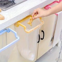 Kitchen Cabinet Door Garbage Bag Hanging Rack Storage Hook