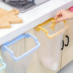 Kitchen Cabinet Door Garbage Bag Hanging Rack Storage Hook