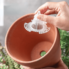 10pcs Flower Pot Bottom Hole Mesh Mat Plastic Orchid Drain Cover