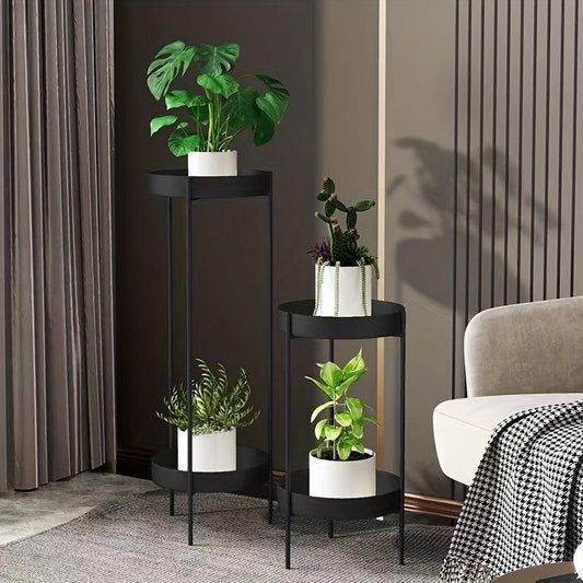 Iron Art Flower Rack Green Lotus Pot Rack