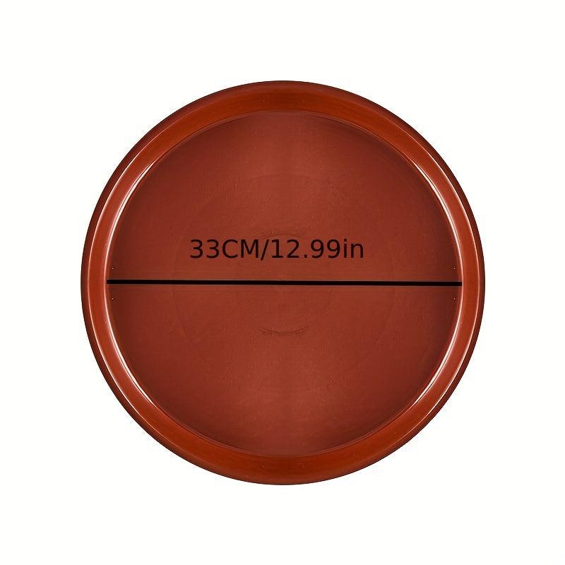 5pcs Plastic Planter Tray with Drain Tray for Patio Garden