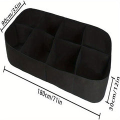 Fabric Raised Garden Bed with 8 Grow Bags - 128 Gallons