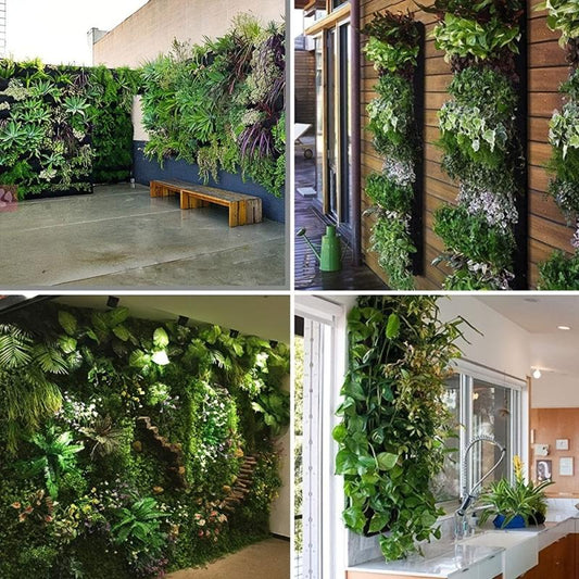 Hanging Vertical Garden Wall Planter with 6 Pockets