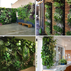 Hanging Vertical Garden Wall Planter with 6 Pockets
